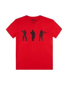 Тениска Fortnite Dance червена