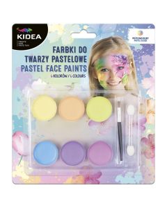 Пастелни бои за лице KIDEA.
