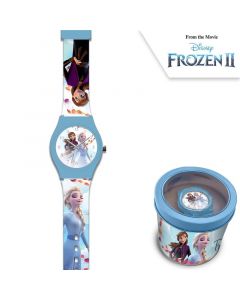 Детски часовник Frozen в метална кутия