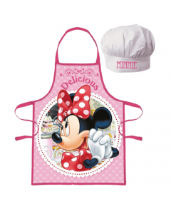 Комплект готварска шапка и престилка Mickey Mouse