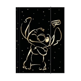 Папка с ластик А4 Coolpack - STITCH GOLD - 1