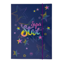 Папка с ластик A4 Coolpack - STARS