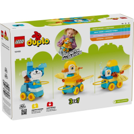 LEGO® DUPLO® 10448 - Животни на колела „3 в 1“
