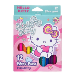 Флумастери 12 цв. Hello Kitty Pastel