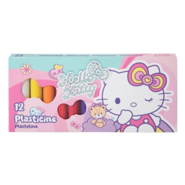 Пластилин 12 цвята Colorino Hello Kitty Pastel
