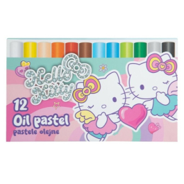 Маслени пастели 12 цвята Colorino Hello Kitty Pastel