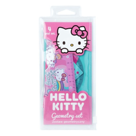 Геометричен комплект 4 части Hello Kitty Pastel