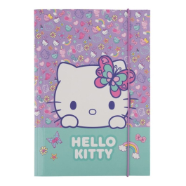 Папка картон А4_3 Hello Kitty Pastel