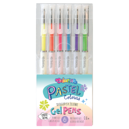 Гел-химикал 6 цвята Pastel Colorino