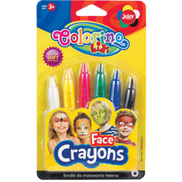Пастели за лице 6 цвята Colorino