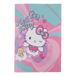Папка с ластик PP A3 COOLPACK Hello Kitty Pastel
