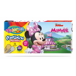 Пластилин Minnie Mouse 12 цвята Colorino