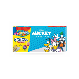  Пластилин Mickey Mouse 12 цвята Colorino