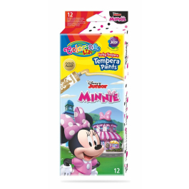 Темперни бои Minnie Mouse в тубички 12 цвята Colorino 