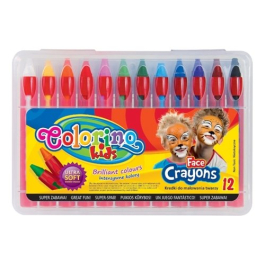 Пастели за лице 12 цв. Colorino