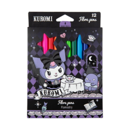 Флумастери 12 цв. Kuromi