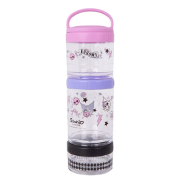 Кутия за храна с отделения и дръжка Kuromi