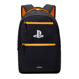 ученическа раница PLAYSTATION Black с две големи отделения и два предни джоба