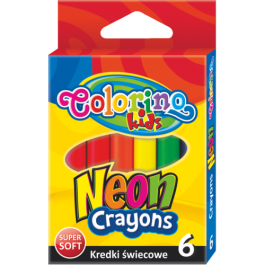 Неонови пастели 6 цвята Colorino 