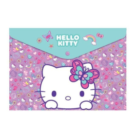 Папка с копче А4 PP_1 Hello Kitty Pastel