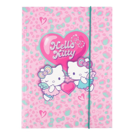 Папка картон А4_1 Hello Kitty Pastel