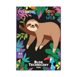 Блок за рисуване A4 10 л. 170 г Wildkid Colorino