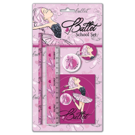 Сет с ученически пособия Ballerina