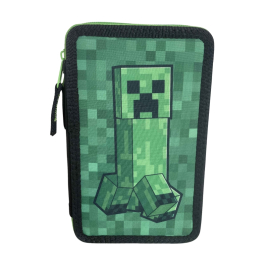 несесер MINECRAFT за училище с канцеларски материали