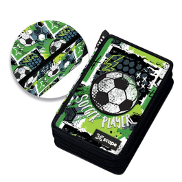 Ученически несесер с 2 отделения и съдържание Xscape Football Soccer