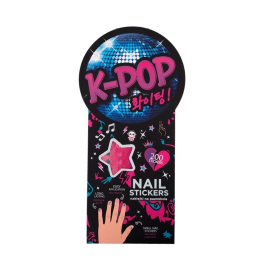 Комплект за маникюр - K-POP DARK стикери за нокти 200бр.