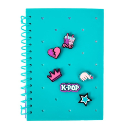 Тетрадка A5 с малки квадратчета - Coolpack - K-POP BRIGHT 