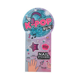 Комплект за маникюр - K-POP BRIGHT стикери за нокти 200бр.