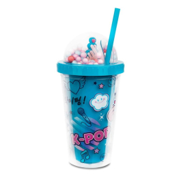 Чаша със сламка 450 ML COOLPACK - K-POP BRIGHT