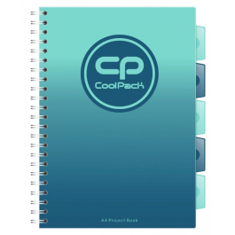 Тетрадка A4 Coolpack - Gradient Blue lagoon