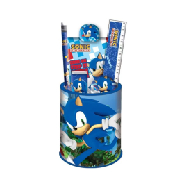 Комплект ученически пособия с моливник Sonic