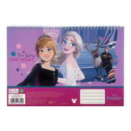 Скицник A4 Frozen, 30 листа, спирала