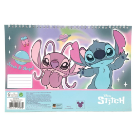 Скицник A4 Stitch 626, 30 листа, спирала