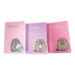 Комплект 3 тетрадки A5 Pusheen Candy Shop