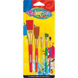 Четки за акрилни бои Jumbo Colorino