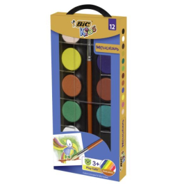 Акварелни боички Bic.