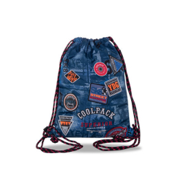 Спортна торба Coolpack SPRINT Badges B`Blue