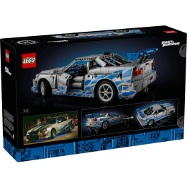 LEGO® Technic 42210 - „Бързи и яростни 2“: Кола Nissan Skyline GT-R (R34)