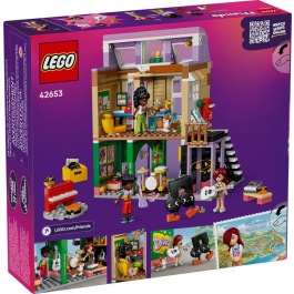 LEGO® Friends 42653 - Музикален магазин и апартамент