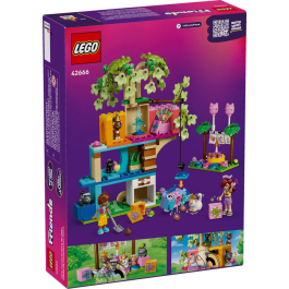LEGO® Friends 42666 - Котешко парти за рожден ден и дървесна къща
