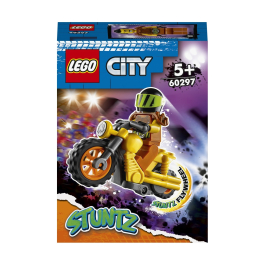 Конструктор LEGO City Stunt - Каскадьорски мотоциклет за разрушаване.