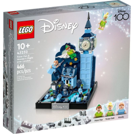 LEGO® Disney 43232 - Полетът на Питър Пан и Уенди над Лондон