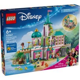 LEGO® Disney 43267 - Замъкът на принцесите и кралските домашни любимци