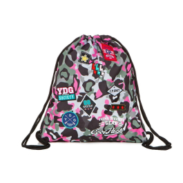 Спортна торба Sprint Camo Pink Badges