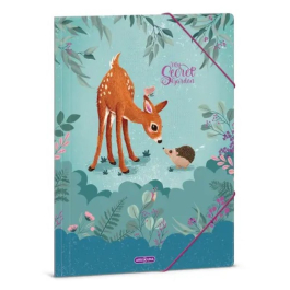  Папка с ластик A4 Ars Una - My Secret Garden (5339) 24