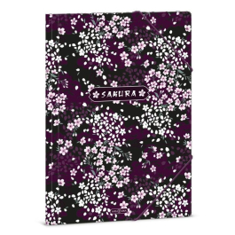 Папка с ластик Sakura Ars Una (5531) 